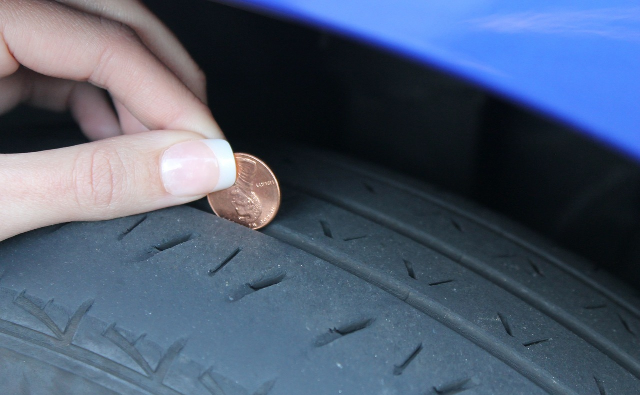 タイヤの適正な気圧