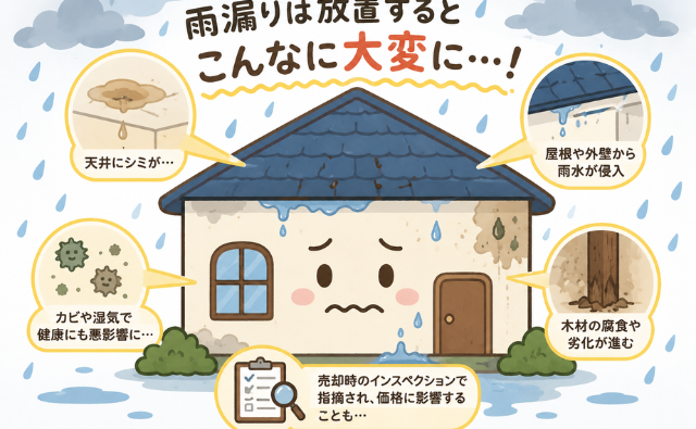 雨漏りは放置するとどうなる？NZの雨季だからこそ知っておきたい住まいのサイン