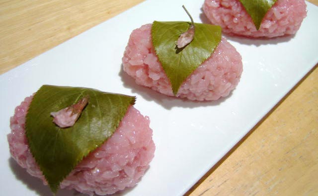 桜の和菓子