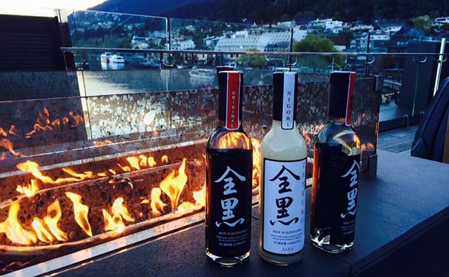 ニュージーランド初の純米酒「全黒」